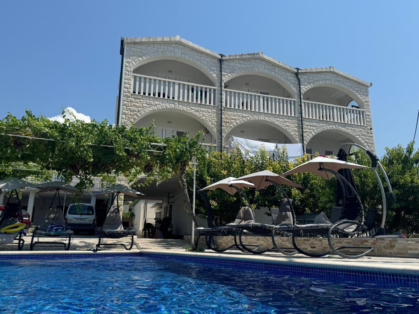 Unforgettable Sea View Apartments Bakota ポドストラナ エクステリア 写真